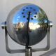 Lampadaire boule sur pieds en métal chromé, année 60/70