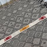 Small and famous Berber Zanafi rug, Taznakht handwoven, wool rug