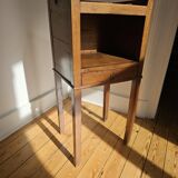 Solid wood side table - Louis XVI style