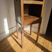 Solid wood side table - Louis XVI style