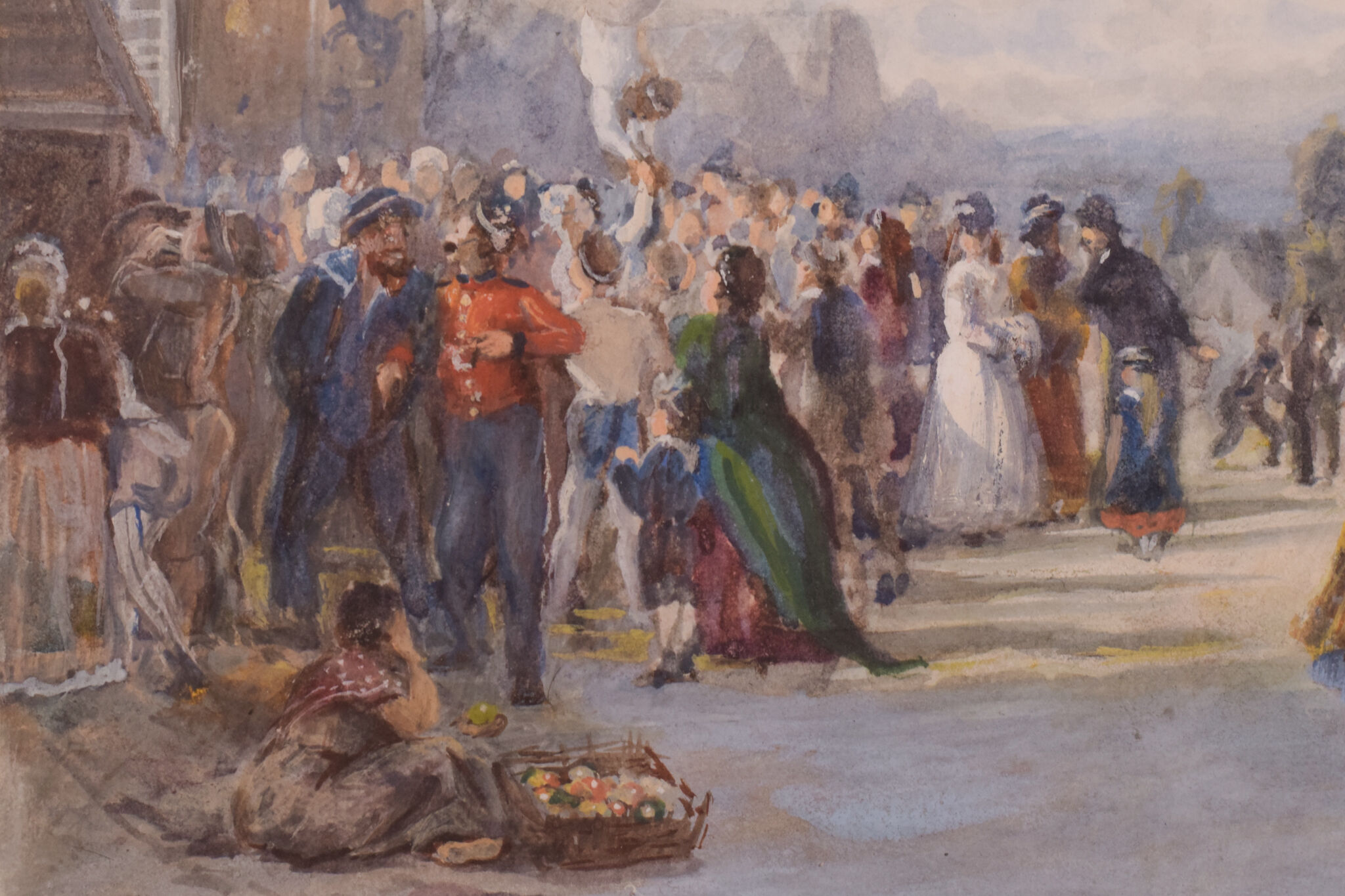 Village Fair and the Acrobat