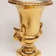 Medici-shaped vase in gilded Paris porcelain.