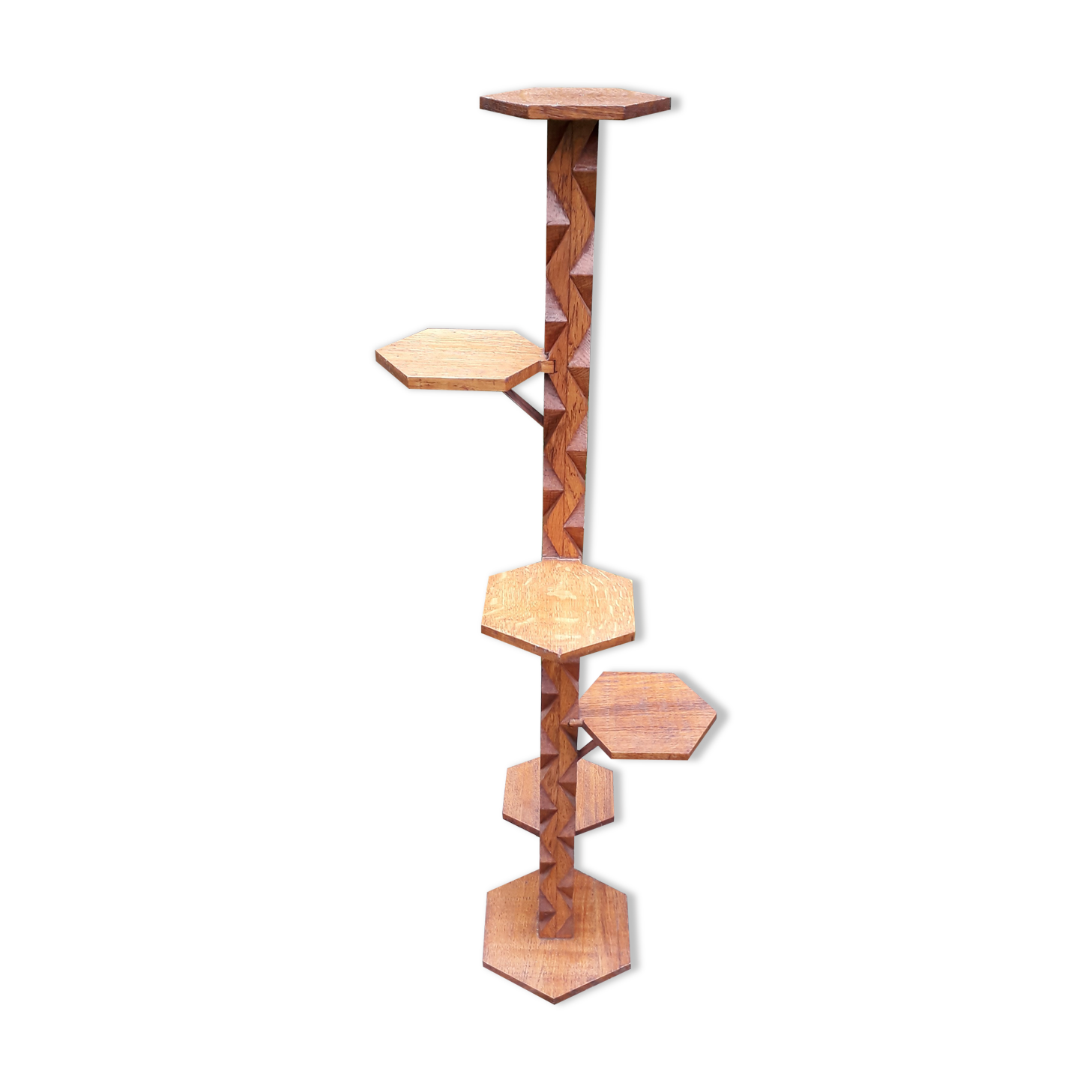 Porte pots en bois