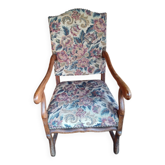 Louis xiii style armchair