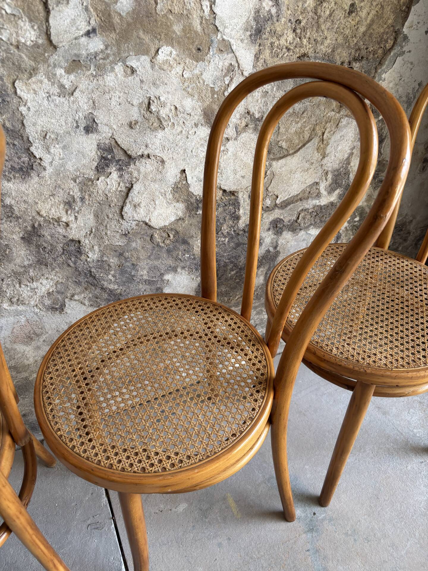 Set of Thonet chairs