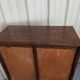 Notary furniture - double curtain binder in oak 2 columns