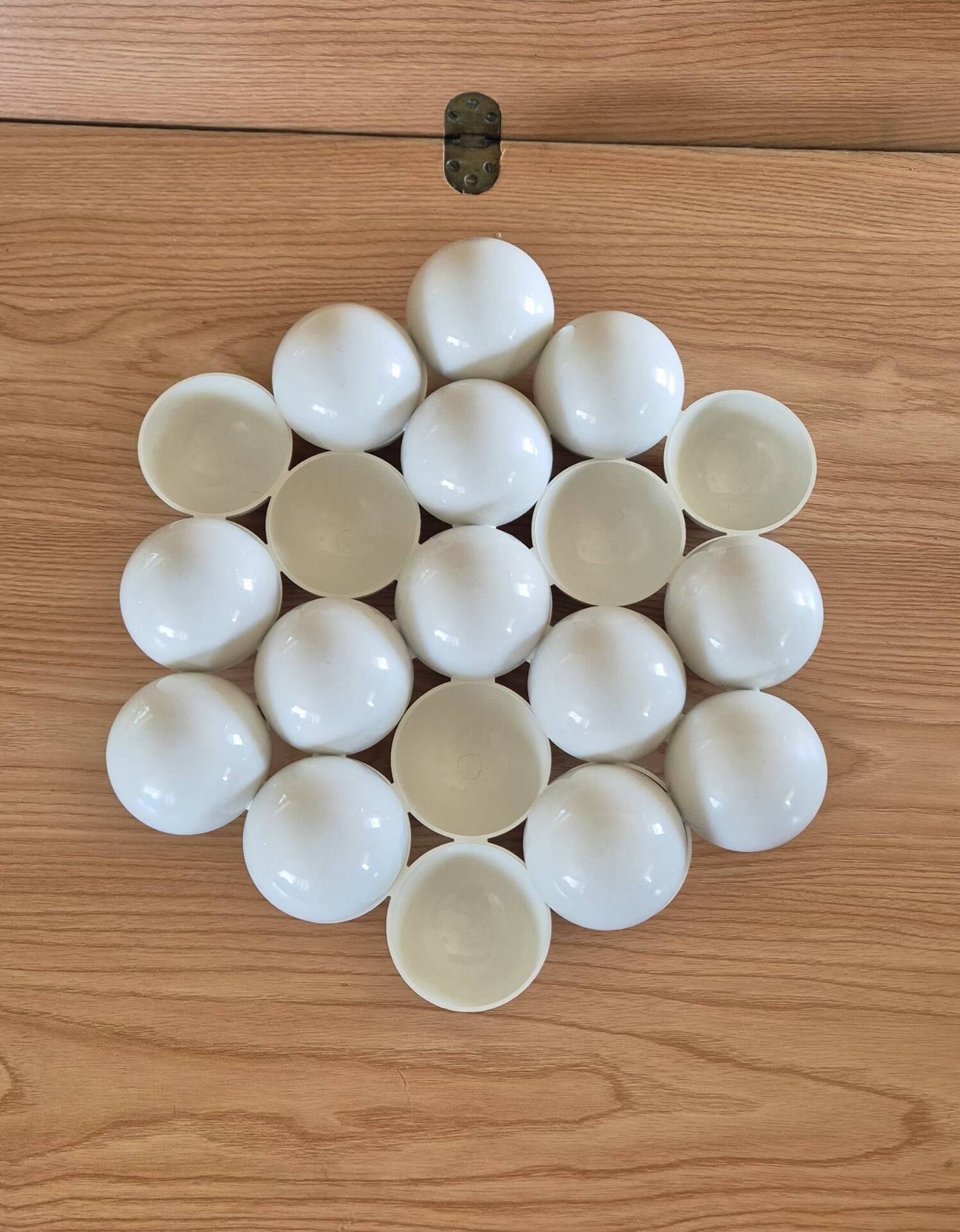 Articulated aperitif platter "Amuse-Gueule" – Yonel Lebovici (c. 1972)