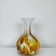 Murano glass opaline vase, 1970s, vintage