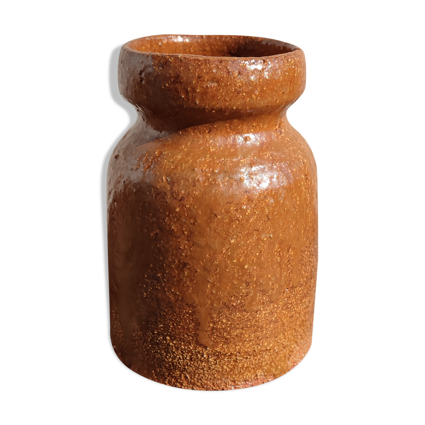 Vintage stoneware vase