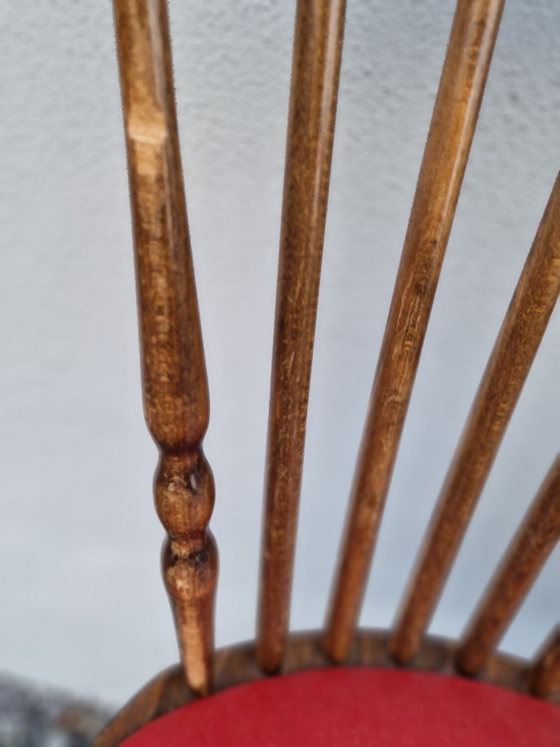 Set of 6 Baumann chairs in turned wood