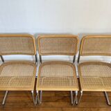 Lot of 3 ccesca b32 by marcel breuer made in italy
