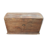 Former bulging privateer's trunk in 18th century fir