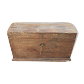 Former bulging privateer's trunk in 18th century fir