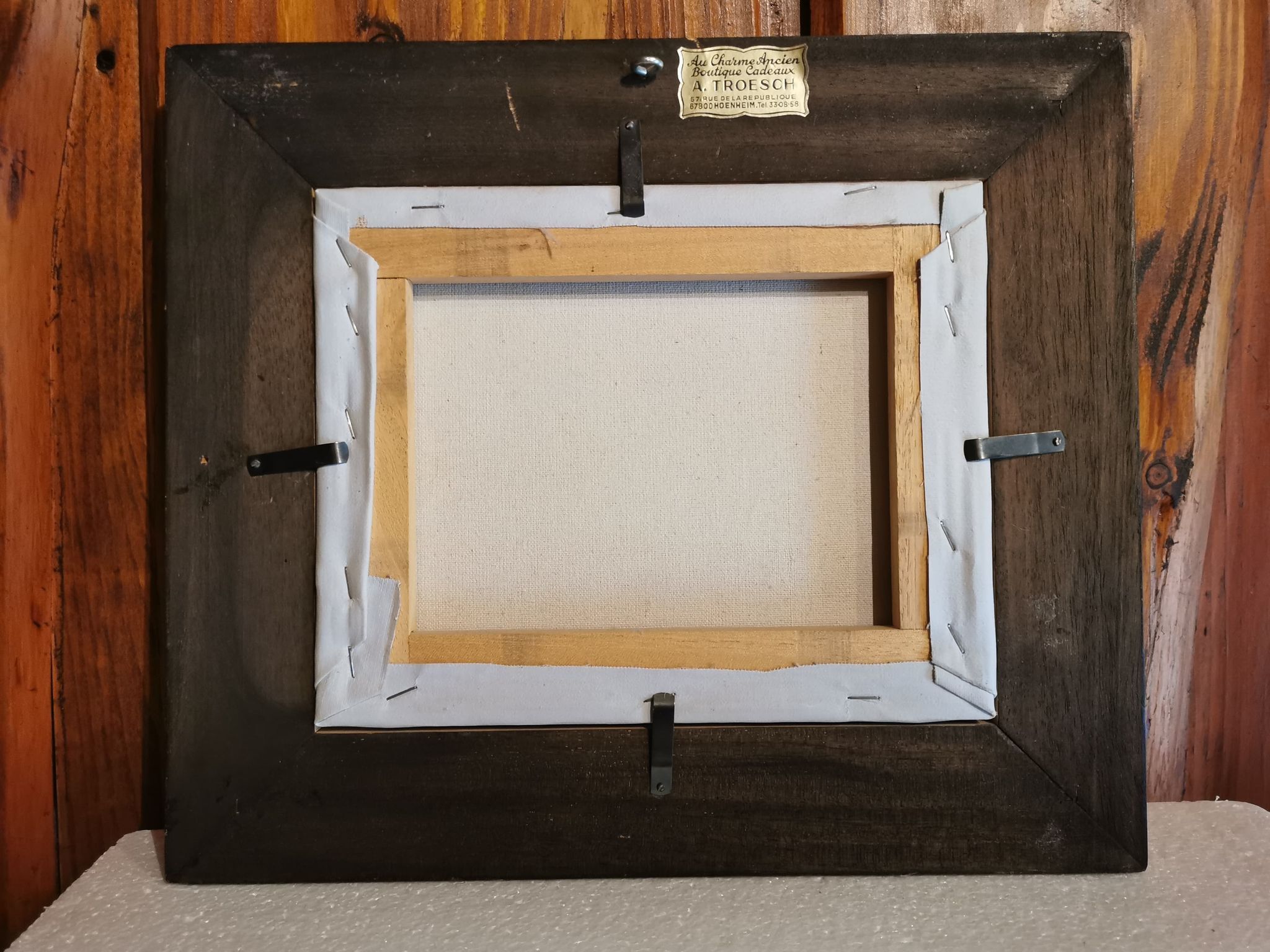 Wooden frame board