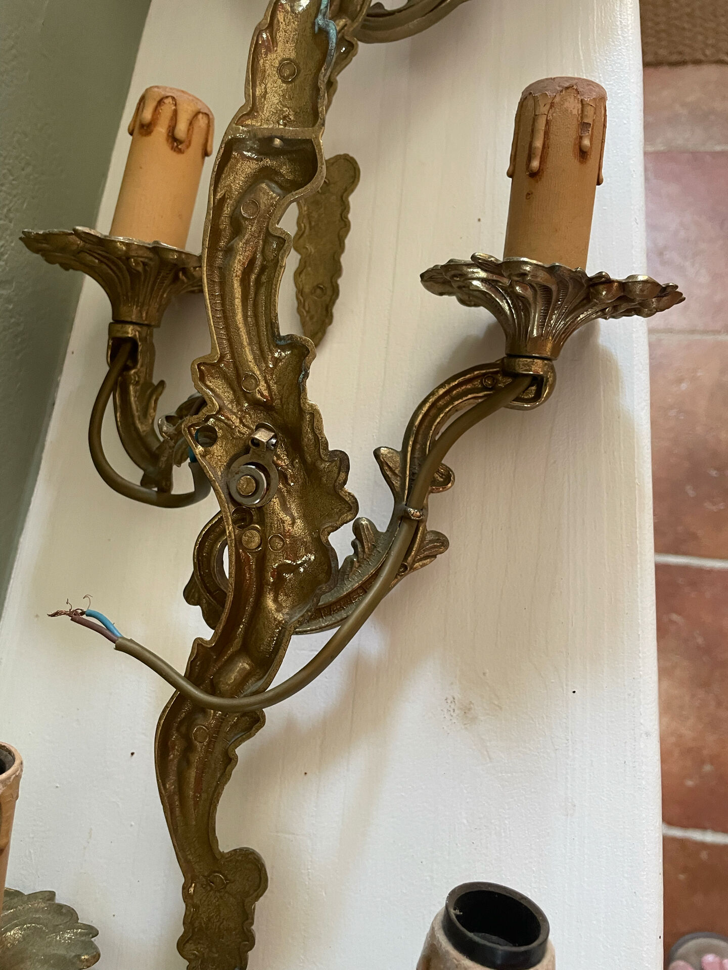Napoleon style wall lights