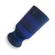 Georges Cueille Blue Vase with Rotating Decor
