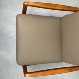 Rocking chair model 166 "senator" by Ole Wanscher for France and Daverkosen, Denmark, 1960s