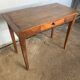 Solid oak desk with 1 drawer 90x48cm