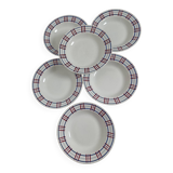 Deep plates Sarreguemines Poitou