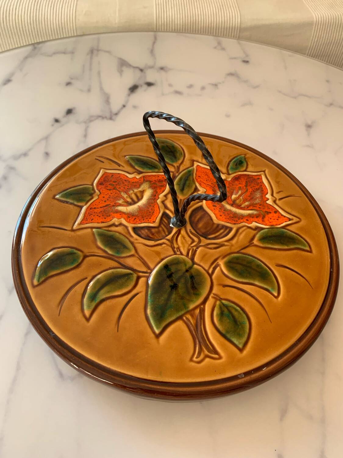 Vallauris ceramic tray