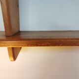Pine wall shelf from the 70s