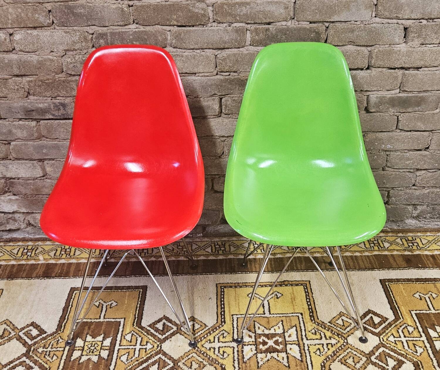 Paire de chaises Eames Hermann Miller 1960