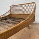 Rattan bed 60s