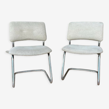 Pair armchairs STRAFOR Steelcase 1970