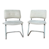 Paire fauteuils Strafor Steelcase 1970