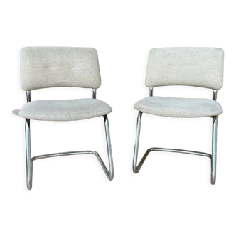 Pair armchairs STRAFOR Steelcase 1970