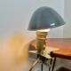 Clamp mushroom lamp, new from old stock, aluminium, 1970s.