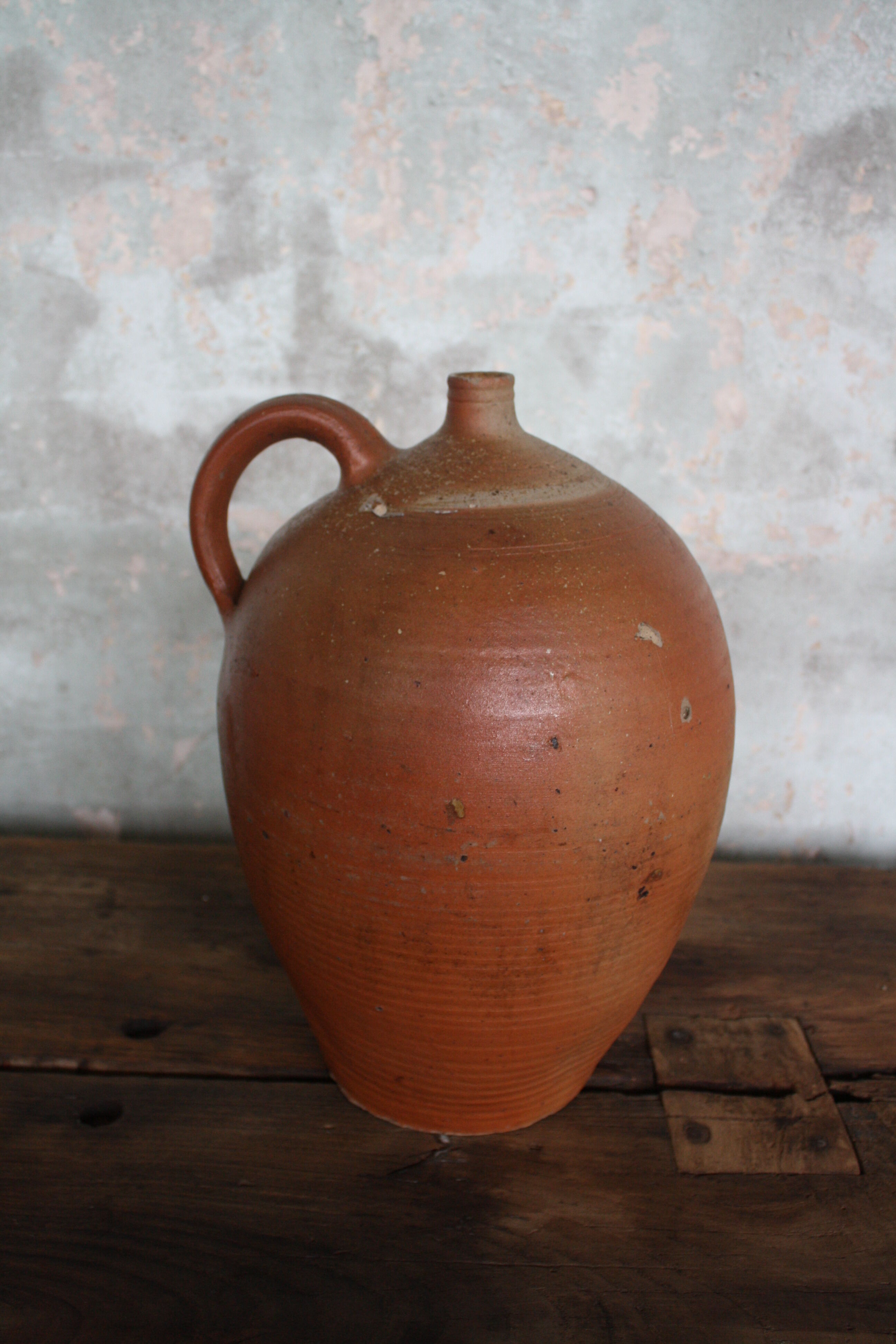 Vintage sandstone oil jar