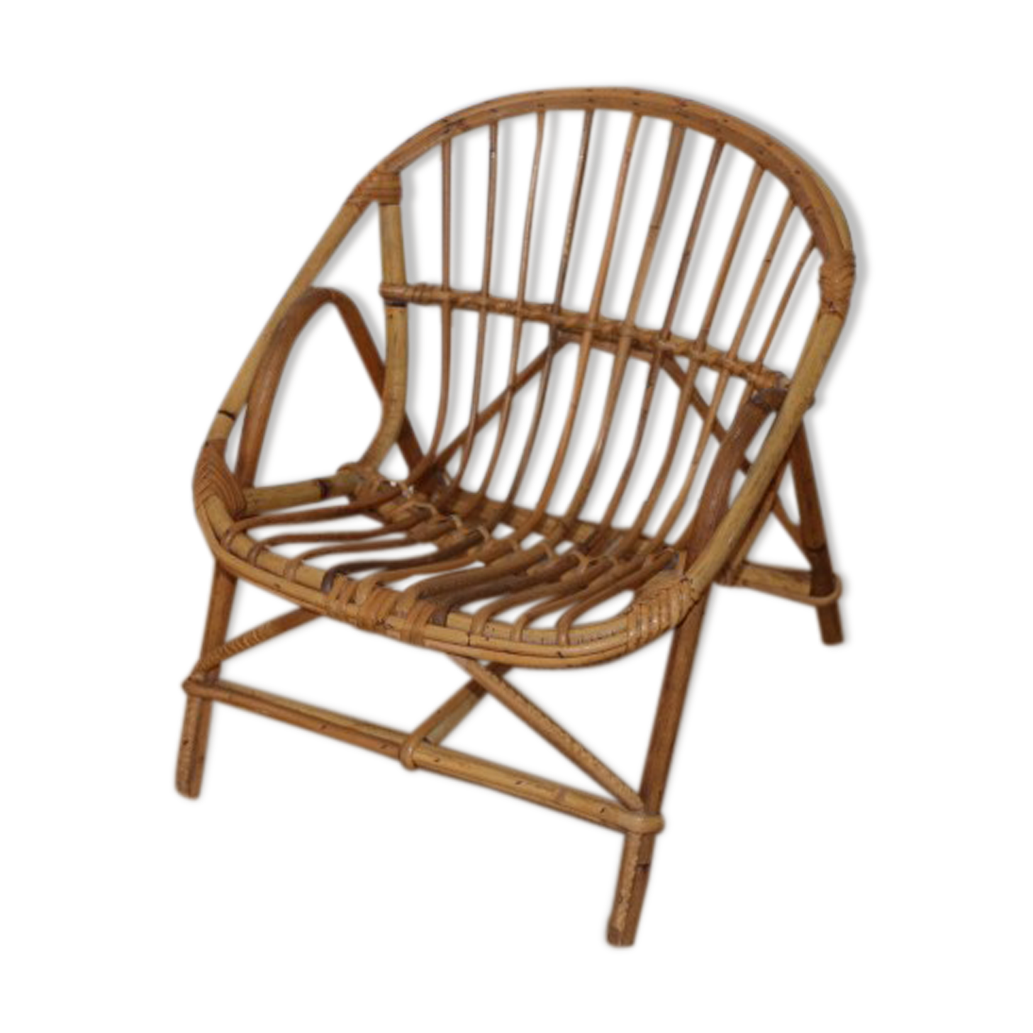 Rattan child chair