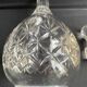 Carafe cristal soufflé et taillé