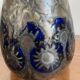 Vase en grès manufacture hb quimper, période odetta