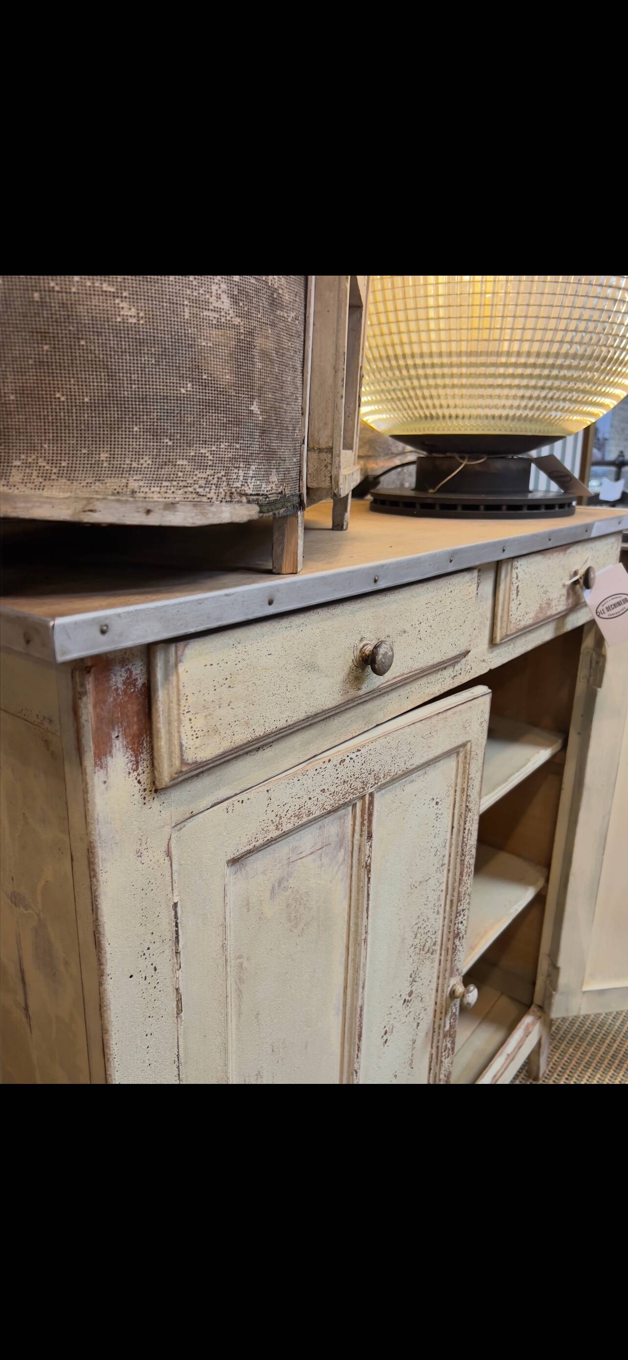 Patinated Parisian buffet