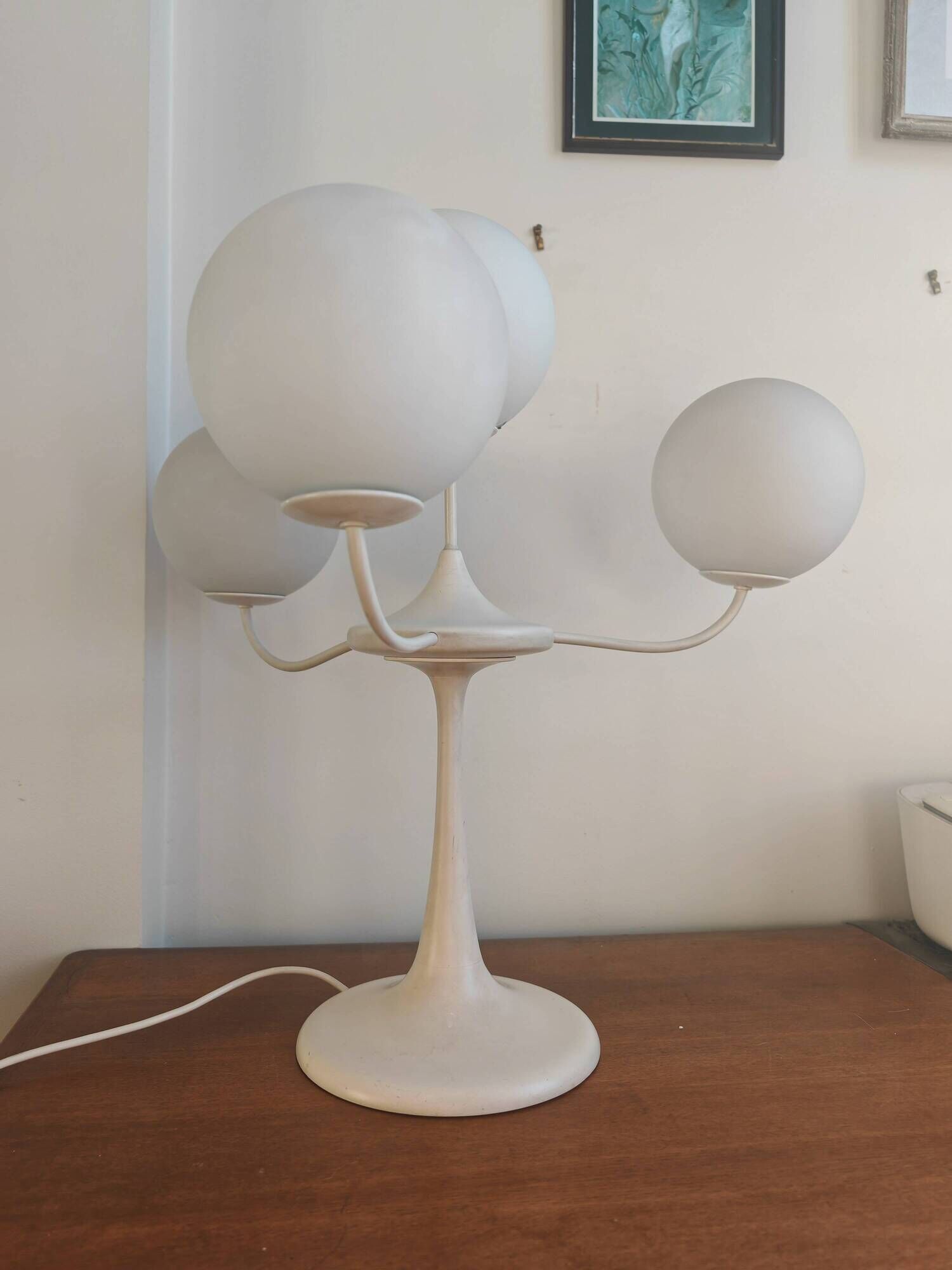 Rare Sputnik Lamp by E.R. Nele - Space Age Design from the 60s/70s