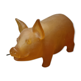 Leuchten pig lamp in resin