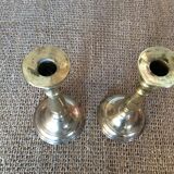 Copper candlesticks