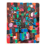 Colorful oil painting by Fermigier