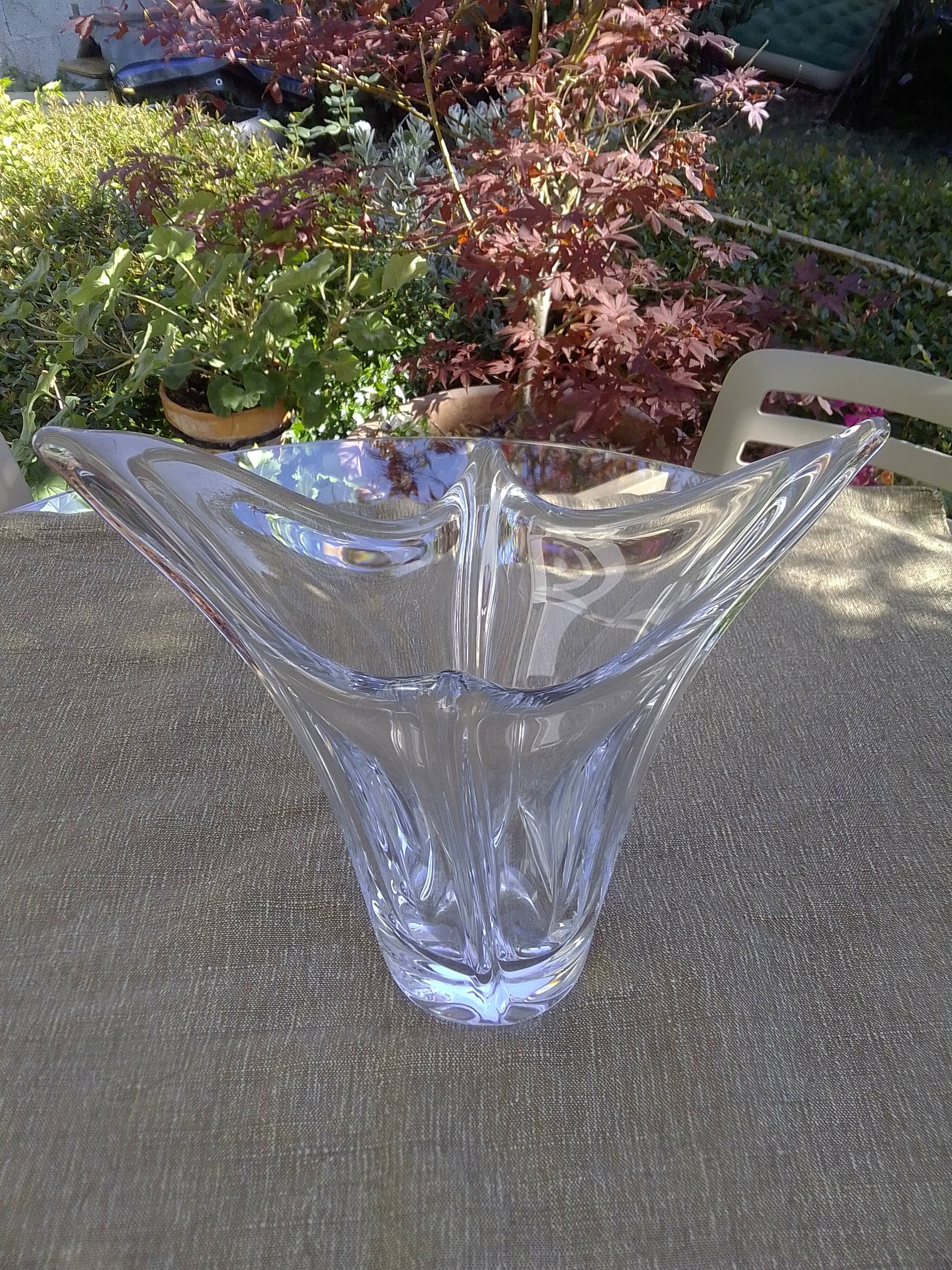 Grand vase Daum France