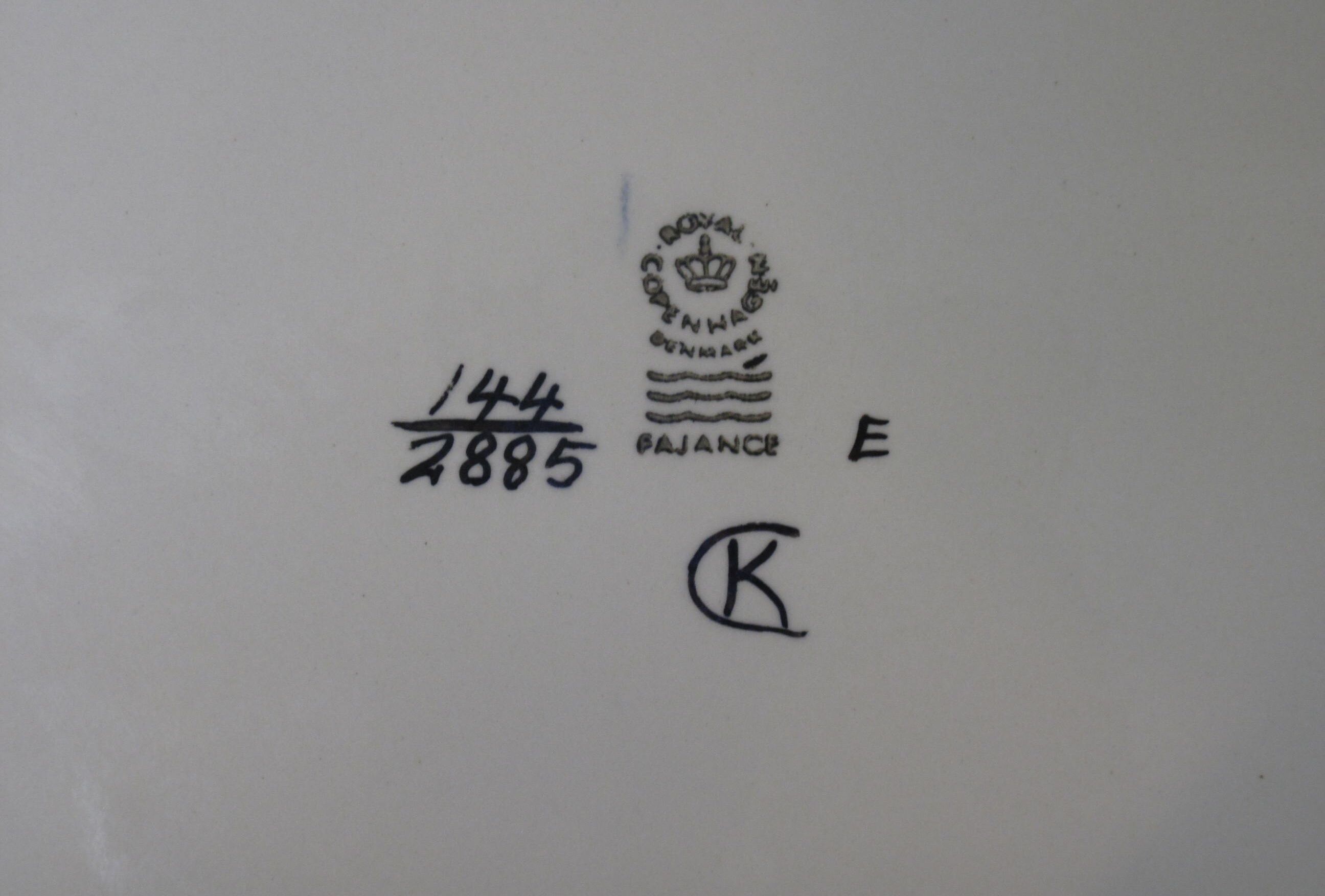 Flat Danish Royal Copenhagen