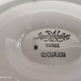 Saucière sur dormant Sarreguemines model Cocorico
