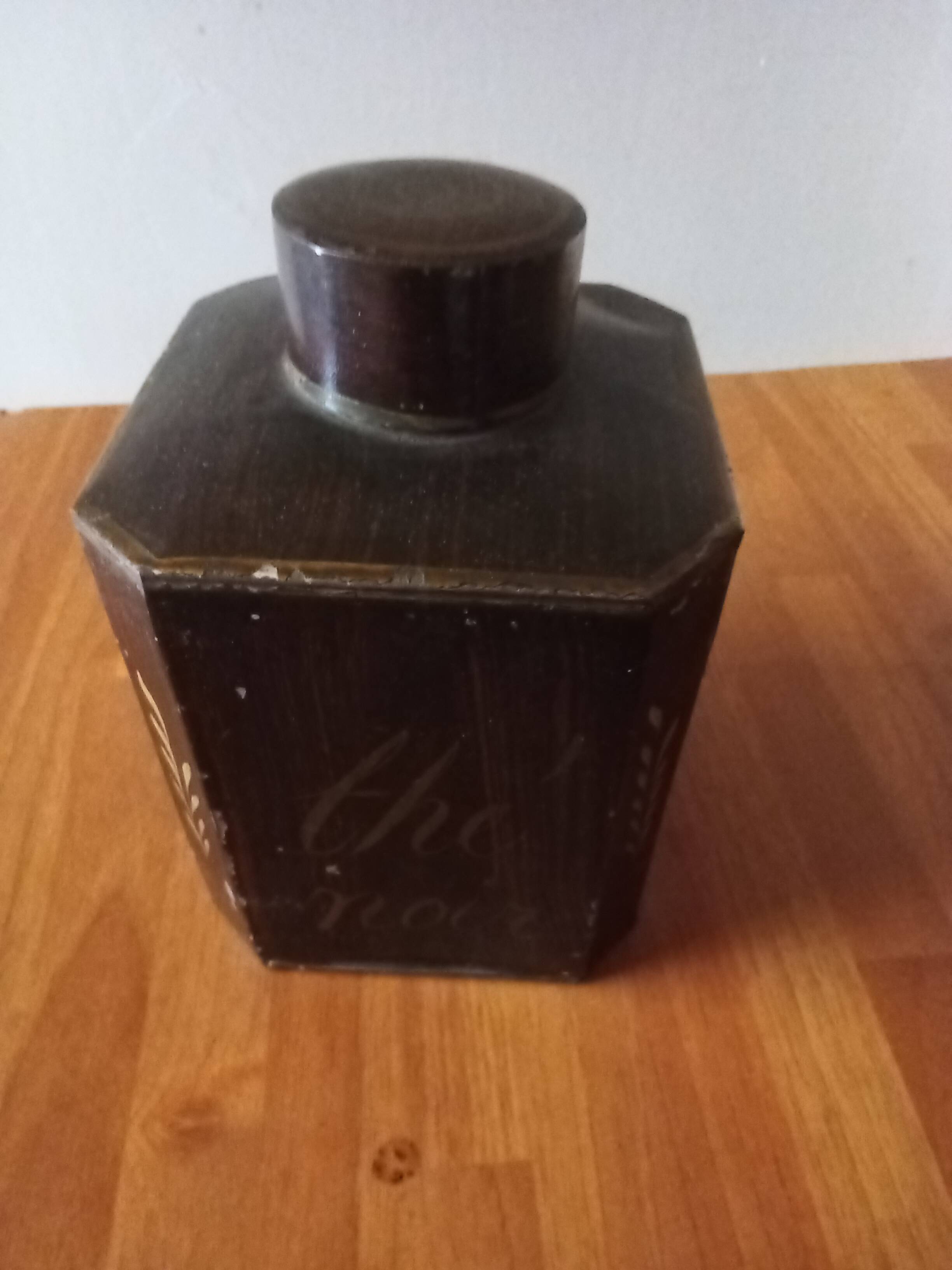 Boite à thé chinoise vintage 1900
