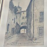 Léon Moyse drawing