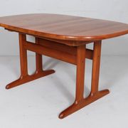 Mid-century extendable dining table/teak table by Glostrup, Denmark, 1960s.