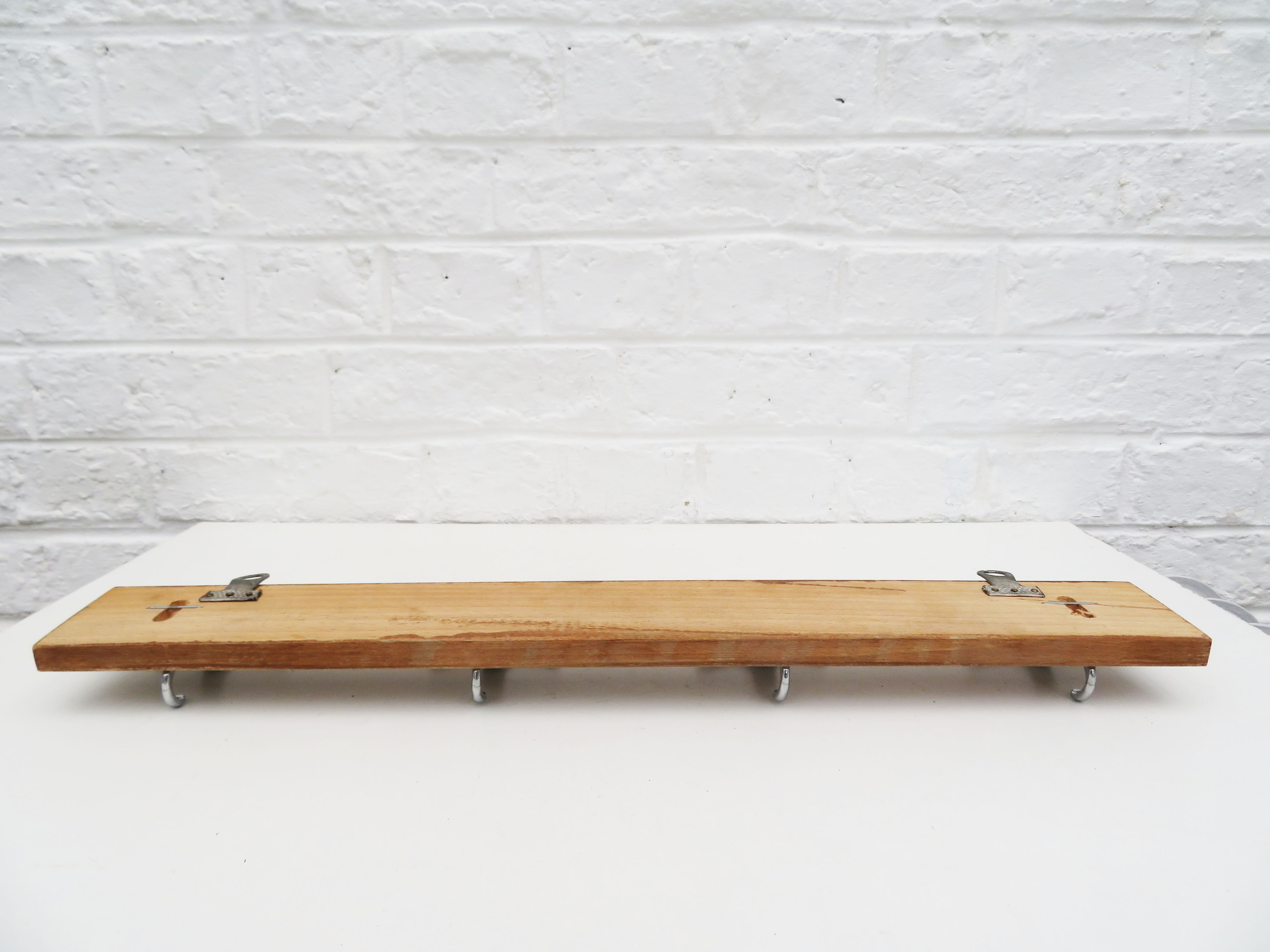 Vintage wood wall hanging Coat Rack