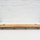 Vintage wood wall hanging Coat Rack