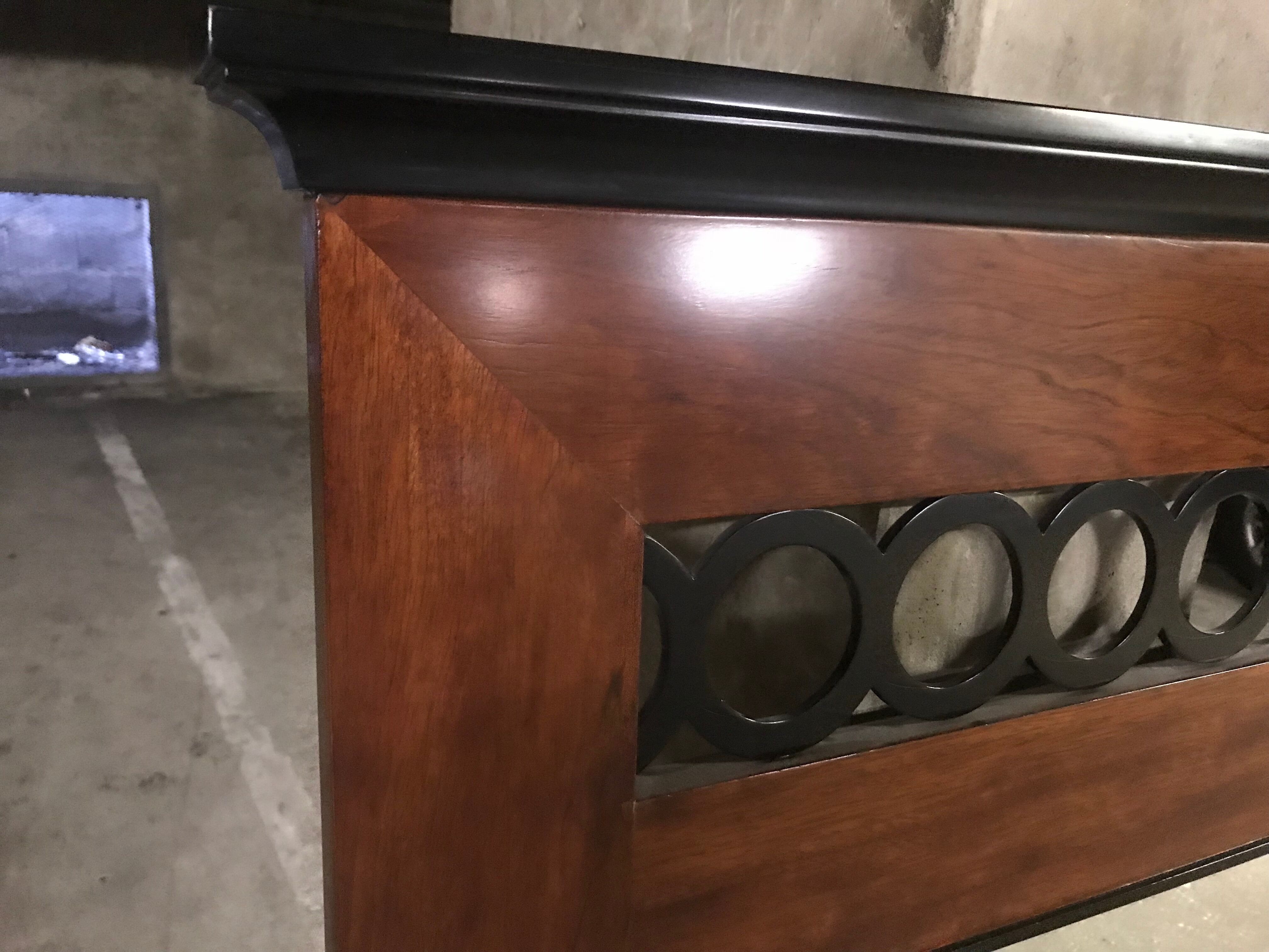 English wood mirror 82x127cm