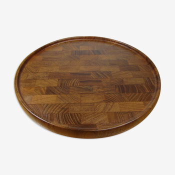 Rotating tray in solid teak - Digsmed - Denmark